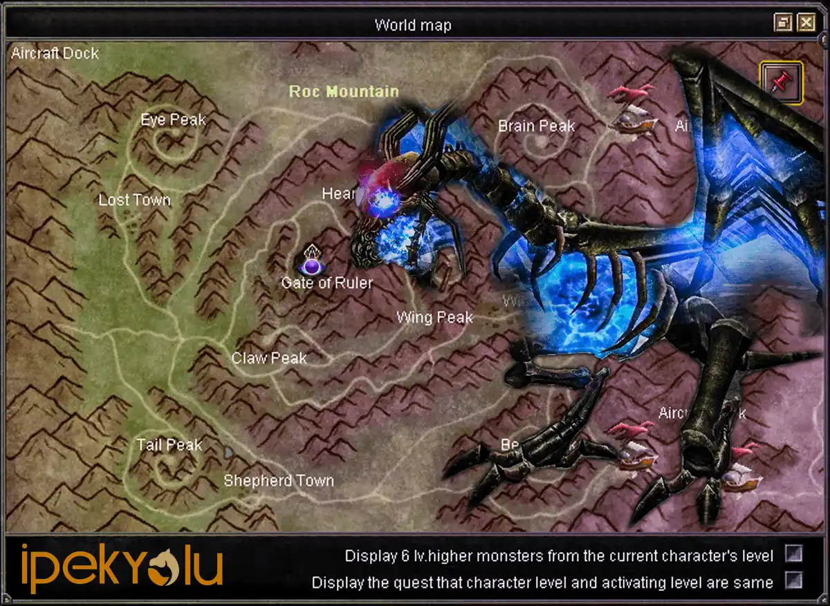 Silkroad Online Death Bone Unique Spawn Points