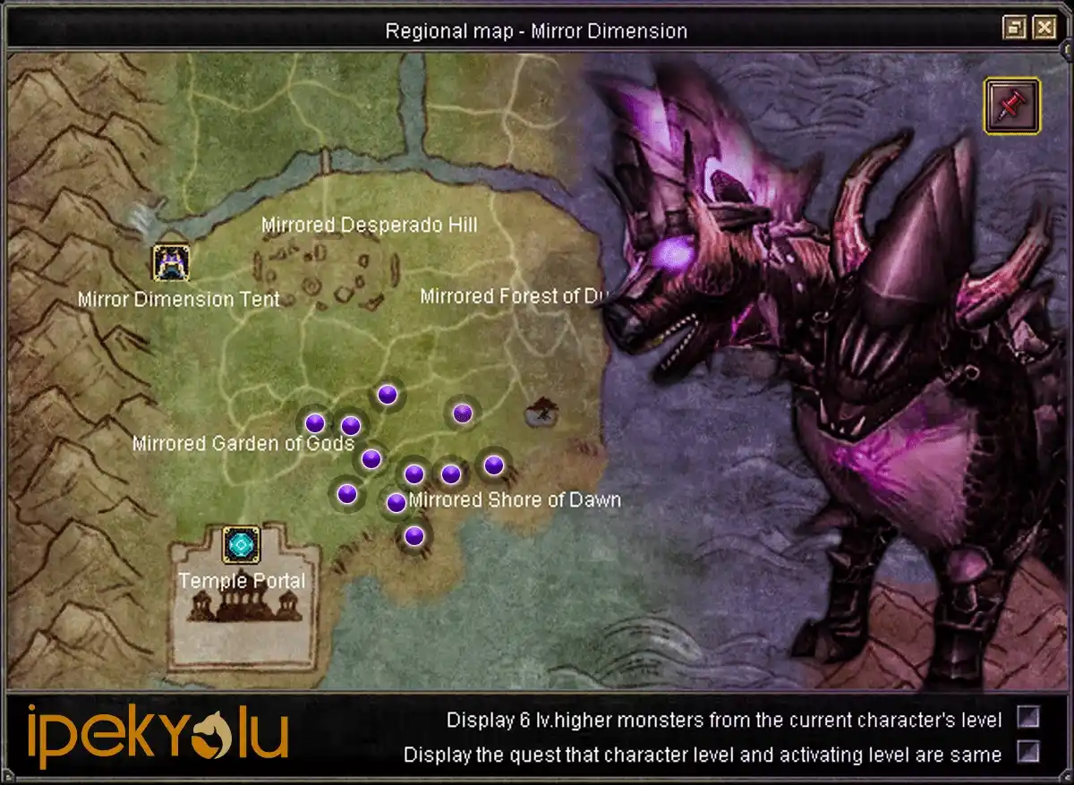 Silkroad Online Kidemonas Unique Spawn Points